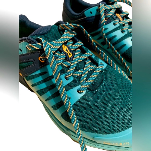 Inov-8 Womens Roclite G 275 V2 Teal/Navy/Nectar - Picture 5 of 7
